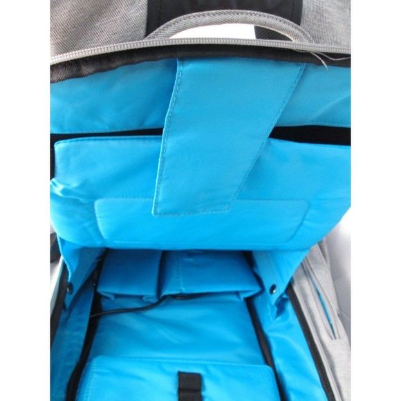 Oscaurt Backpack with USB | Grey - Picture 10 of 13